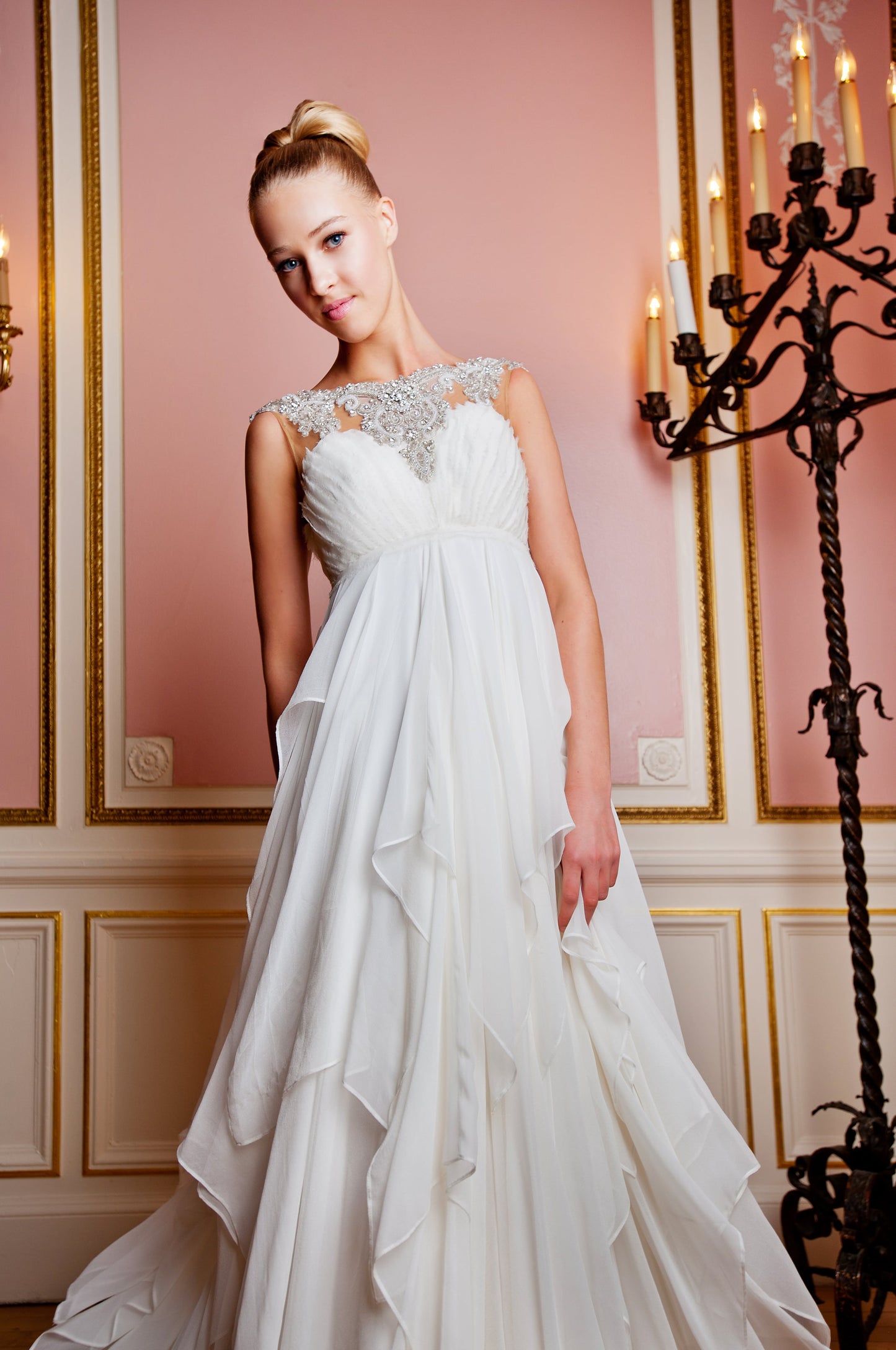 Priscilla Couture Fluid Dress