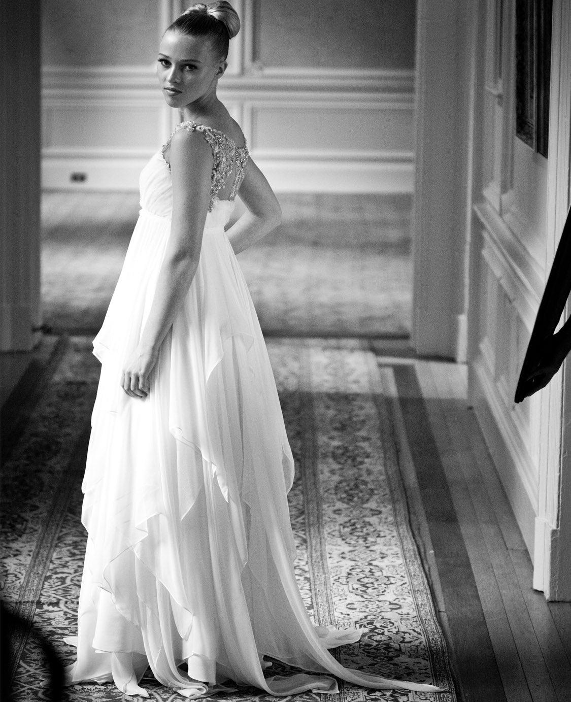 priscilla-couture-fluid-dress-side - Priscilla Couture