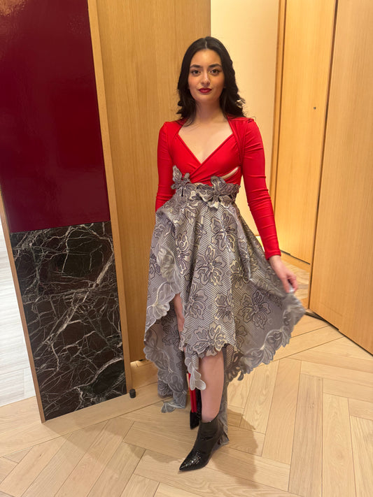 Priscilla Couture | Fifty Shades of Bloom Skirt