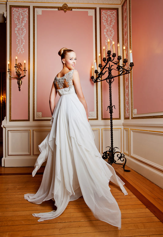 Priscilla Couture Fluid Dress